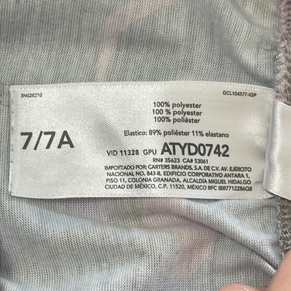 2 PAIRS OF Pajama Shorts Children's Place & Carter's Size 7 7/8 - Picture 9 of 10